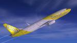 Scoot Airlines Texture for default FSX Boeing 737-800